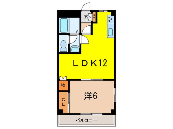 リアライズ御影の物件間取画像